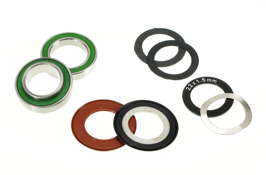 BKS-5426 - stainless steel, Angular Contact, Bottom Bracket Bearing Kit for SRAM GXP Cranksets and BB90/95 framesets