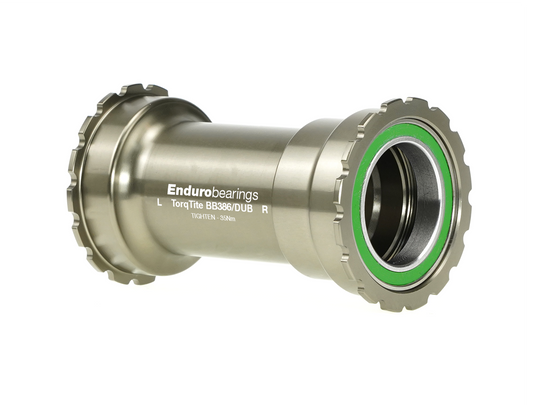 BKSR-0167 - TorqTite, stainless steel, Radial Bearing Bottom Bracket for BB386 Framesets and SRAM DUB Cranksets