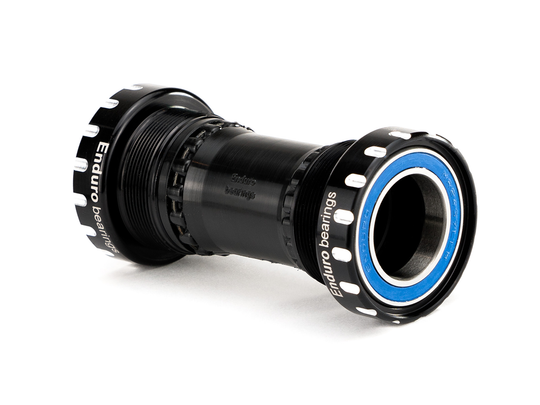 BK-6034 - BSA Thread-In, ABEC-3, BSA Thread-In Bottom Bracket for Shimano (24mm) Cranksets - BLACK