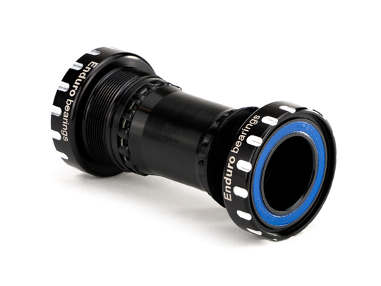 BK-6036 - BSA Thread-In, Black-Oxide, ABEC-3, Thread-In Bottom Bracket for Shimano (24mm) Cranksets - BLACK