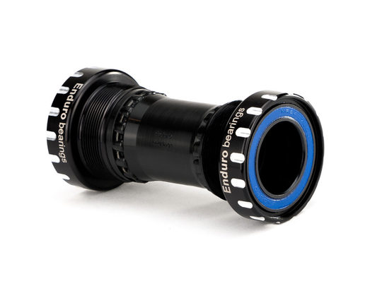 BK-6036 - BSA Thread-In, Black-Oxide, ABEC-3, Thread-In Bottom Bracket for Shimano (24mm) Cranksets - BLACK