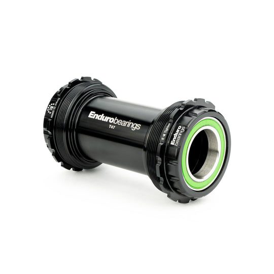 BKC-0779 - T47-External, Threaded, Ceramic Hybrid, XD15, Angular Contact Bearing, Bottom Bracket for T47 Framesets and Shimano 24mm Cranksets