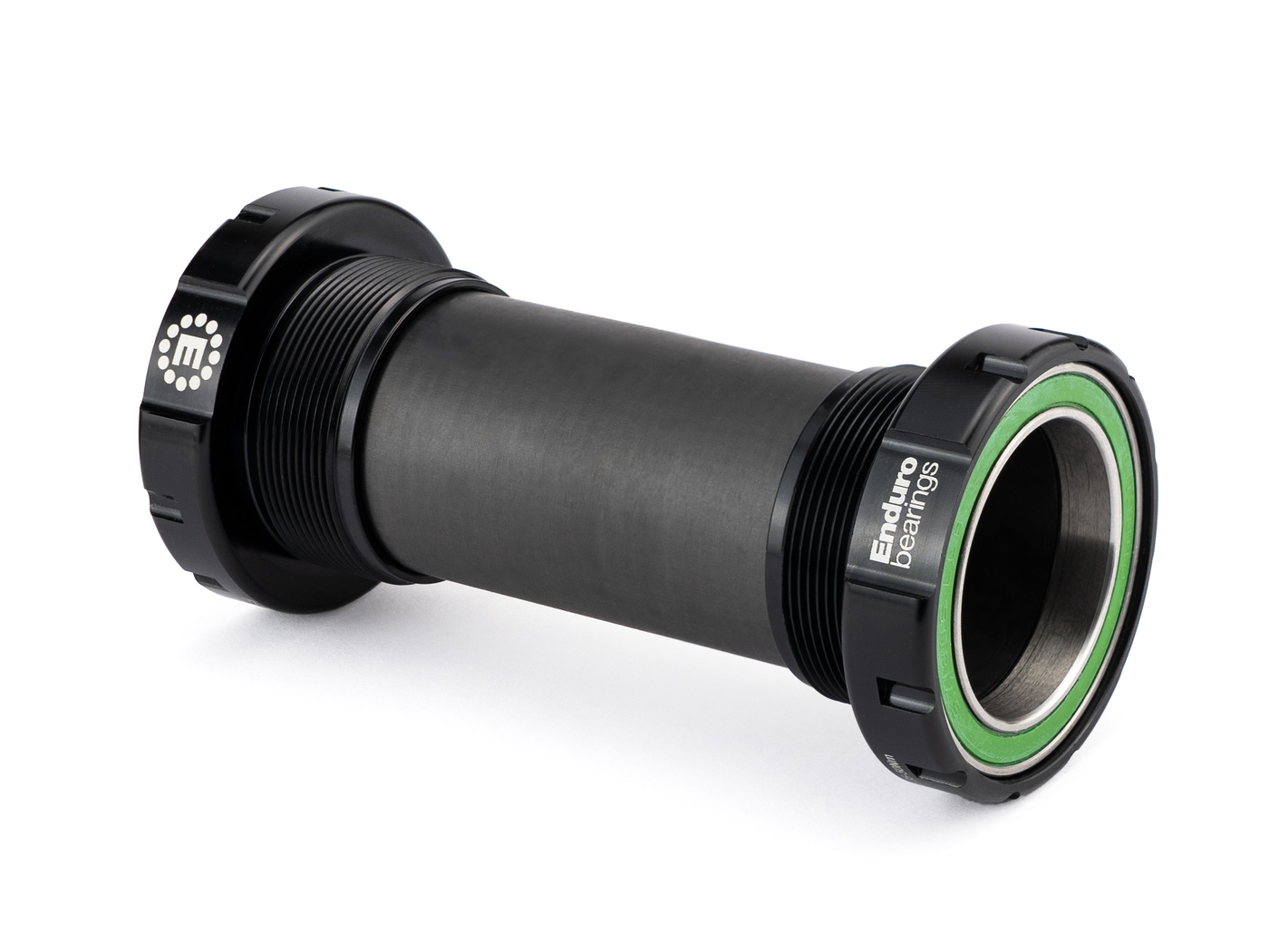 Enduro BKC-0805 - BSA Thread-In Ceramic-Hybrid, XD-15, Angular Contact, Bearing Bottom Bracket for 68mm BSA framesets and 30mm Cranksets