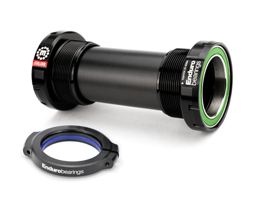 BKC-0808 - Italian Thread-In, Ceramic-Hybrid, XD15, Angular Contact, Bearing Bottom Bracket for Italian-threaded framesets and 30mm Cranksets