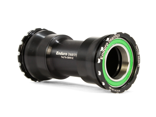 BKC-0861 - TorqTite, Ceramic-Hybrid, XD15, Angular Contact, Bearing Bottom Bracket for BB86/92 Framesets and Shimano 24mm Cranksets