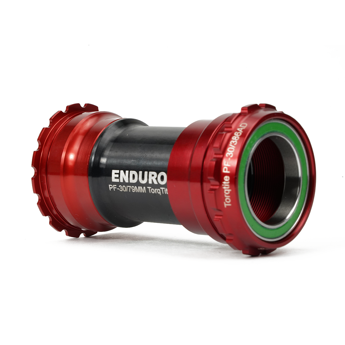 Enduro BKC-0857 - TorqTite, Ceramic-Hybrid, XD-15, Angular Contact, Bearing Bottom Bracket for BBRight Framesets and SRAM DUB/29mm Cranksets - Red