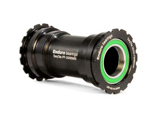 BKC-0896 - TorqTite, Ceramic-Hybrid, XD15, Angular Contact, Bearing Bottom Bracket for BB386 framesets and Shimano 24mm cranksets