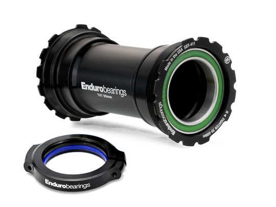 BKS-0241 - T47-Internal, Threaded, 440C Stainless, Angular Contact Bearing Bottom Bracket for 86mm Shell, T47 Framesets and 30mm Cranksets (spindle length 104mm or longer)