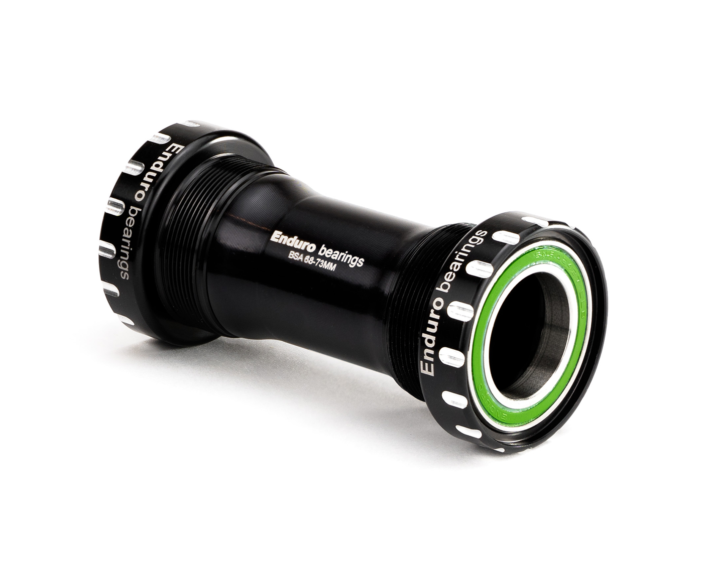 Enduro BKS-6041 - BSA Thread-In, Angular Contact, stainless steel Bottom Bracket for Shimano 24mm Road Cranksets