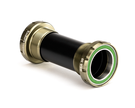 BKS-6054 - BSA Thread-In, Angular Contact, stainless steel Bottom Bracket for 30mm Cranksets (spindle length of 104mm or more) - Graphite