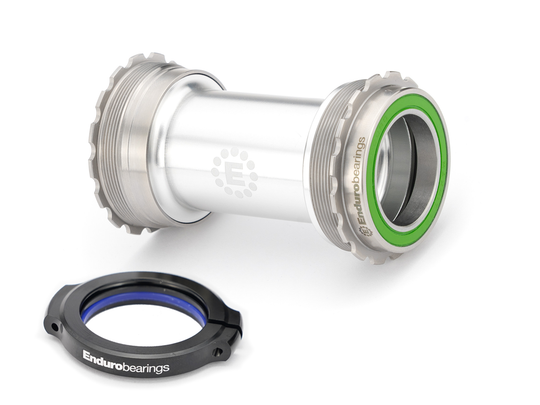 BKSM-8145 - Maxhit, 440C Stainless, T47 Asymetrical 30mm Bottom Bracket kit