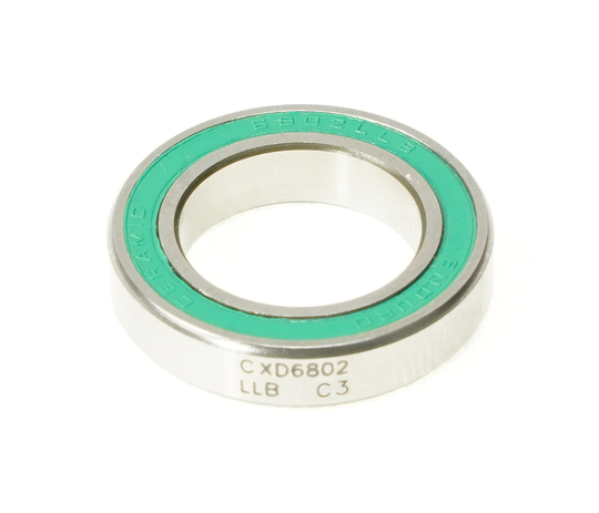 CXD 6802 LLB C3 - XD15 Ceramic-Hybrid, ABEC-5, Radial Bearing (C3 Clearance) - 15mm x 24mm x 5mm