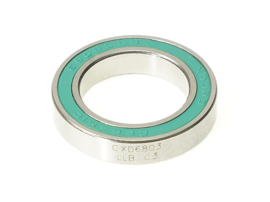 CXD 6803 LLB C3 - XD15 Ceramic-Hybrid, ABEC-5, Radial Bearing (C3 Clearance) - 17mm x 26mm x 5mm