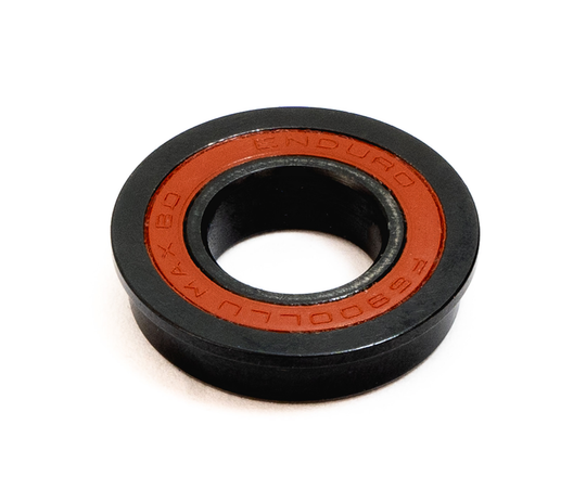 F6800 LLU MAX-E BO - Flanged, MAX-Design, Black-Oxide, Radial Suspension Bearing - 10mm x 19/21mm x 5mm