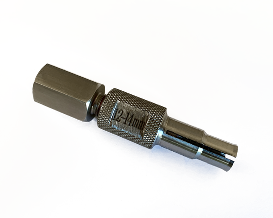 Puller 12-14mm - Stainless Steel, Expanding Collet, Bearing Puller for bearings with 12-14mm IDs