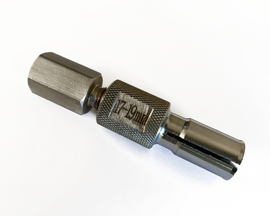 Puller 17-19mm - Stainless Steel, Expanding Collet, Bearing Puller for bearings with 17-19mm IDs