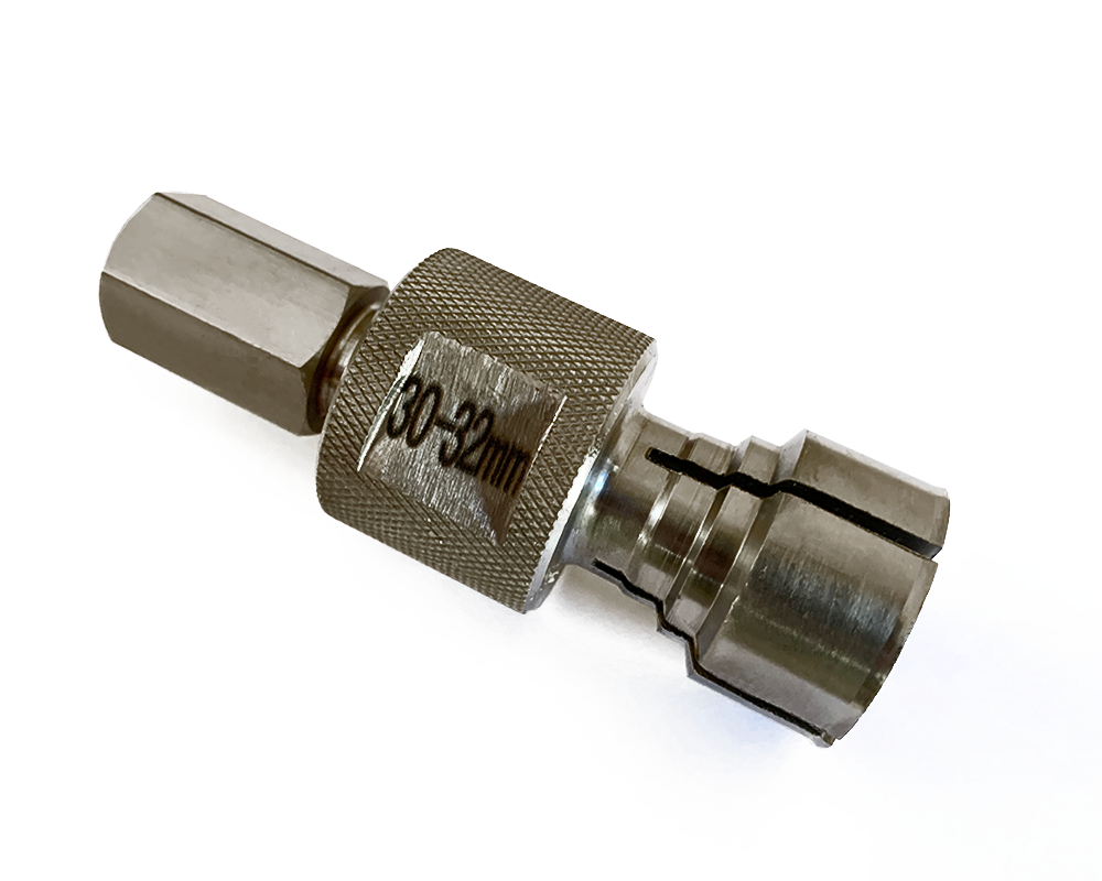 Enduro Puller 30-32mm - Stainless Steel, Expanding Collet, Bearing Puller for bearings with 30-32mm IDs