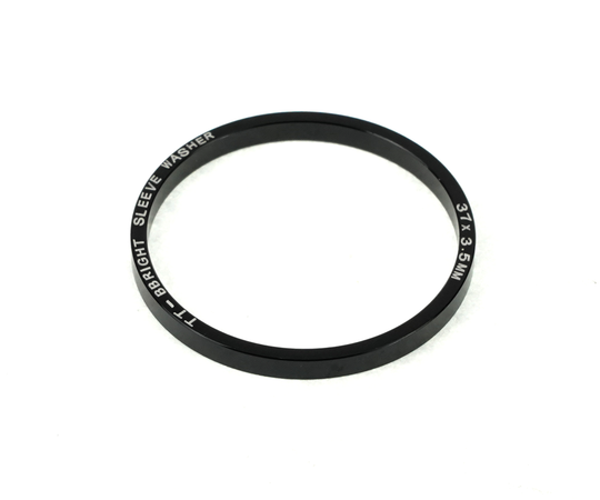 WA 37x41x3.5 - 37mm ID TorqTite sleeve spacer for BBRight framesets - 37mm x 41mm x 3.5mm (6061 Aluminum)