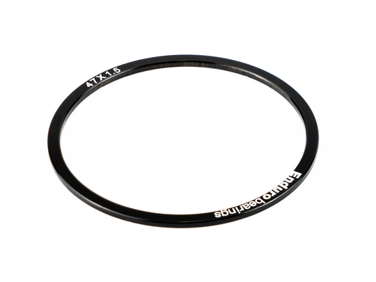 WA 47-AL-1.5 - 47mm ID BB (T47) Cup Spacer - 1.5mm (6061 Aluminum)