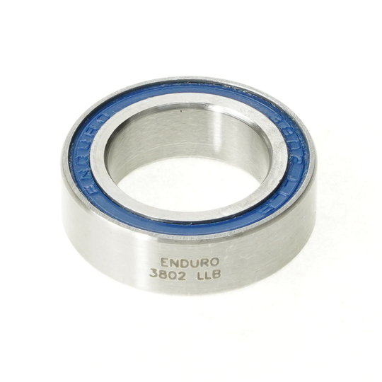 3802 LLB - Double-Row, Angular-Contact Bearing (C3 Clearance) - 15mm x 24mm x 7mm