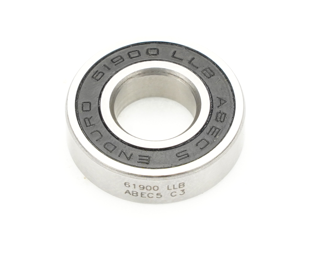 Enduro Bicycle Products, Hub Bearings - 61900 LLB C3 - ABEC Enduro Bicycle Products, Hub Bearings - 61900 LLB C3 - ABEC