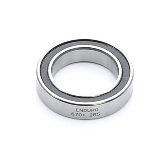 6701 2RS - ABEC-3 Radial Bearing (C3 Clearance) - 12mm x 18mm x 4mm