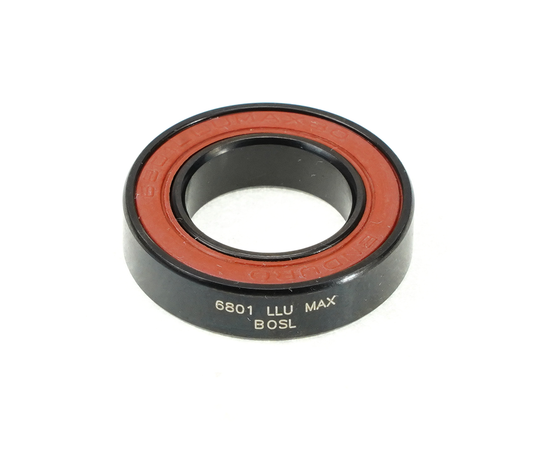 6801 LLU MAX BOSL - Solid-Lube, MAX-Design, Black-Oxide, Radial Suspension Bearing - 12mm x 21mm x 5mm