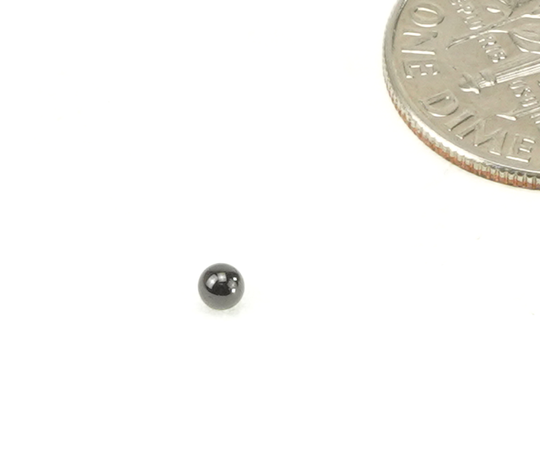 BKC-0027 - 3/32 (0.09375) Grade 5 Si3N4 Ceramic Balls (50 pieces)