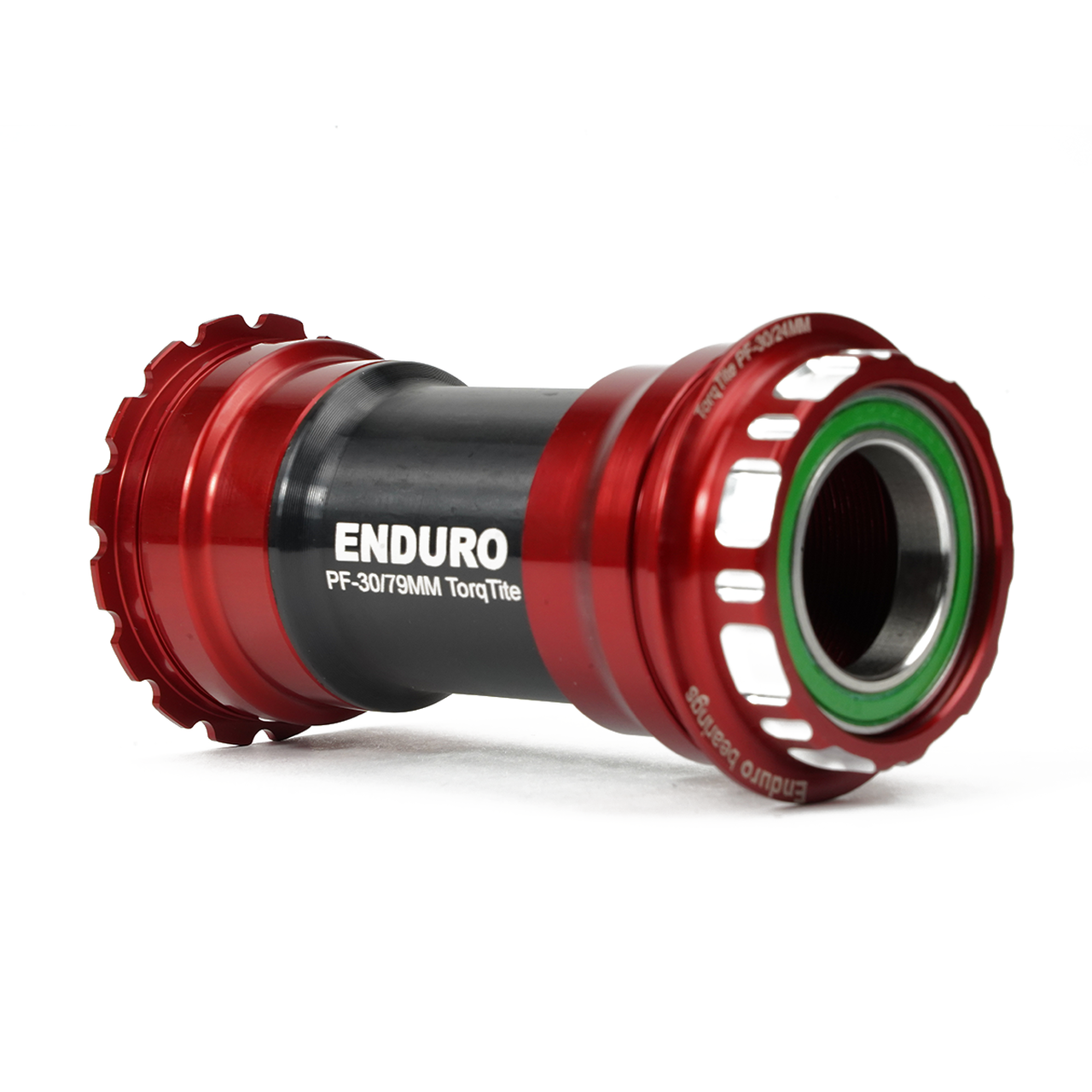 Enduro BKC-0875 - TorqTite, Ceramic-Hybrid, XD-15, Angular Contact, Bearing Bottom Bracket for BBRight Framesets and Shimano 24mm Cranksets