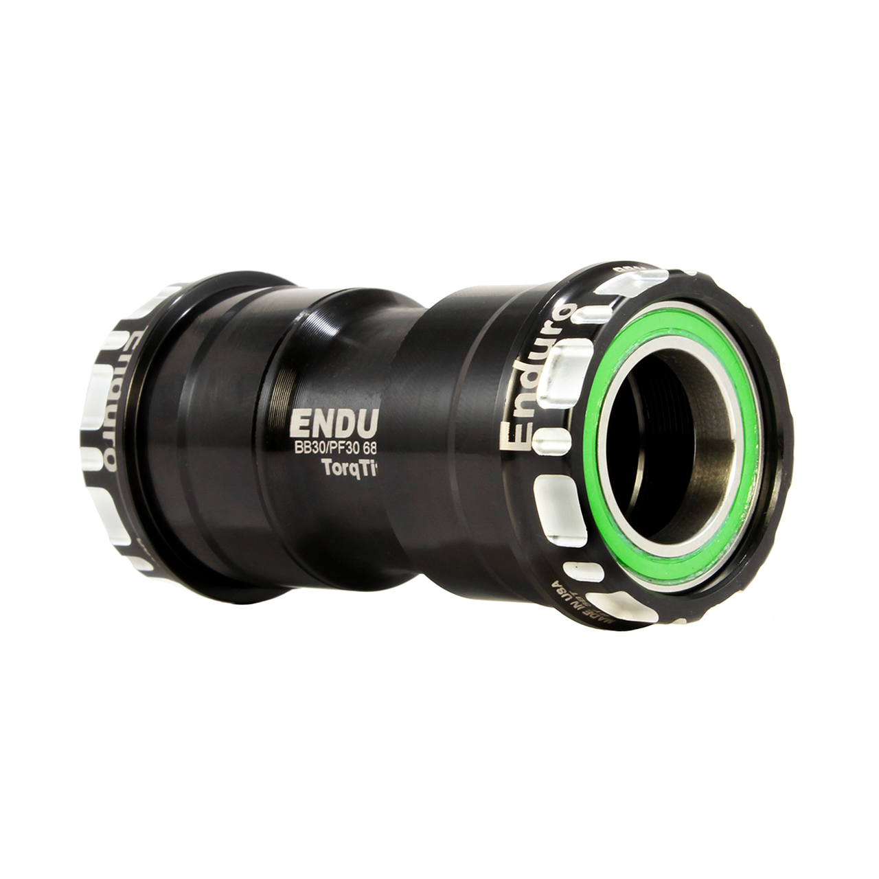 Enduro BKC-0880 - TorqTite, Ceramic-Hybrid, XD-15, Angular Contact, Bearing Bottom Bracket for BB30 Framesets and Shimano 24mm Cranksets