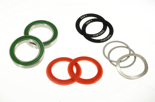 BKS-54117 - stainless steel, Angular Contact, Bottom Bracket Bearing Kit for SRAM DUB cranksets and BB30 framesets