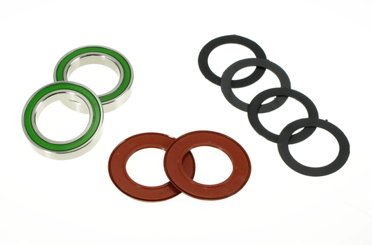 BKS-5428 - stainless steel, Angular Contact, Bottom Bracket Bearing Kit for Shimano 24mm Cranksets and BB90/95 framesets