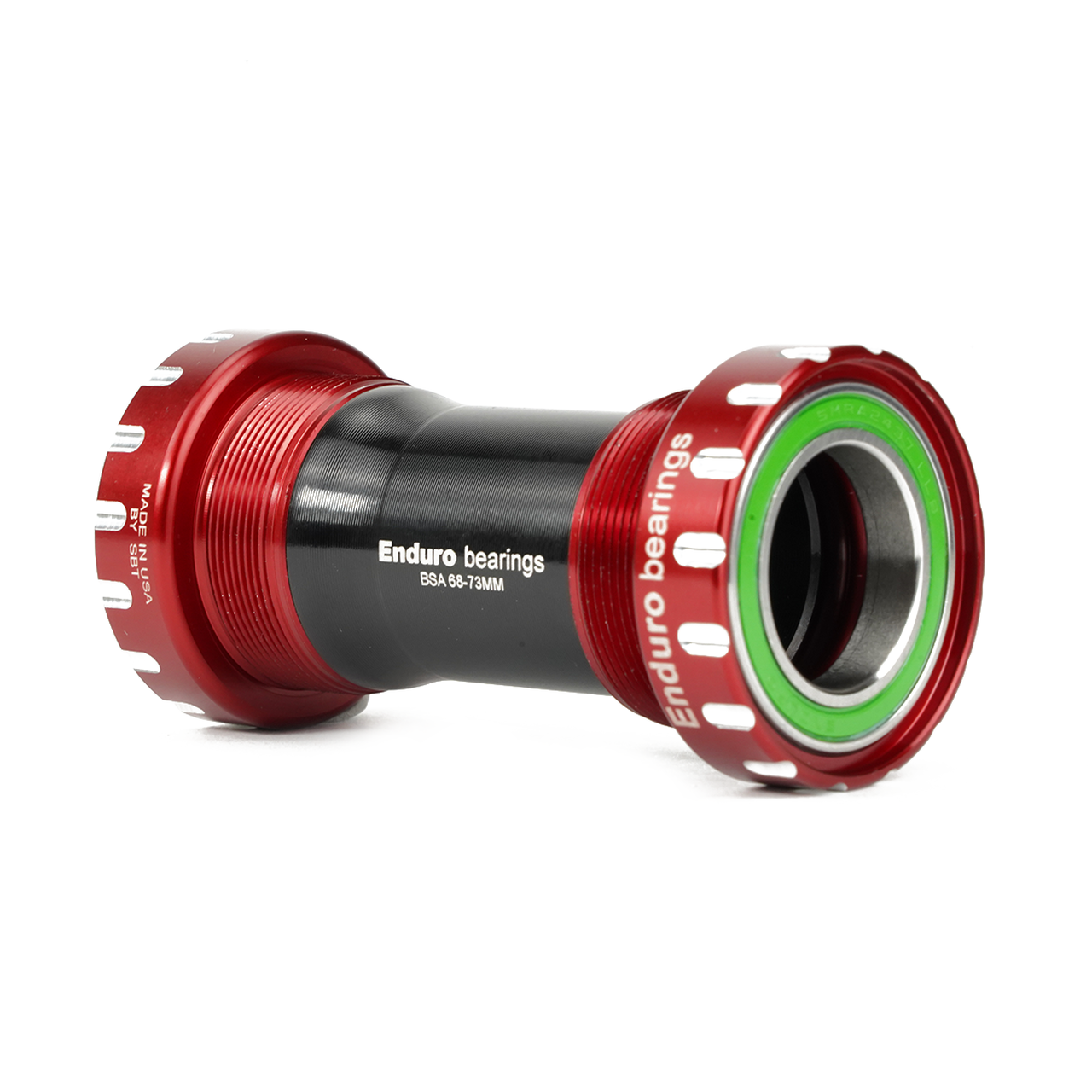 Enduro BKS-6036 - BSA Thread-In, Angular Contact, Stainless Steel Bottom Bracket for Shimano 24mm Road Cranksets