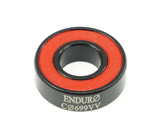 CO 699 VV - Enduro Zero, Black-Oxide, Ceramic Hybrid, ABEC-5, Radial Bearing (C3 Clearance) - 9mm x 20mm x 6mm
