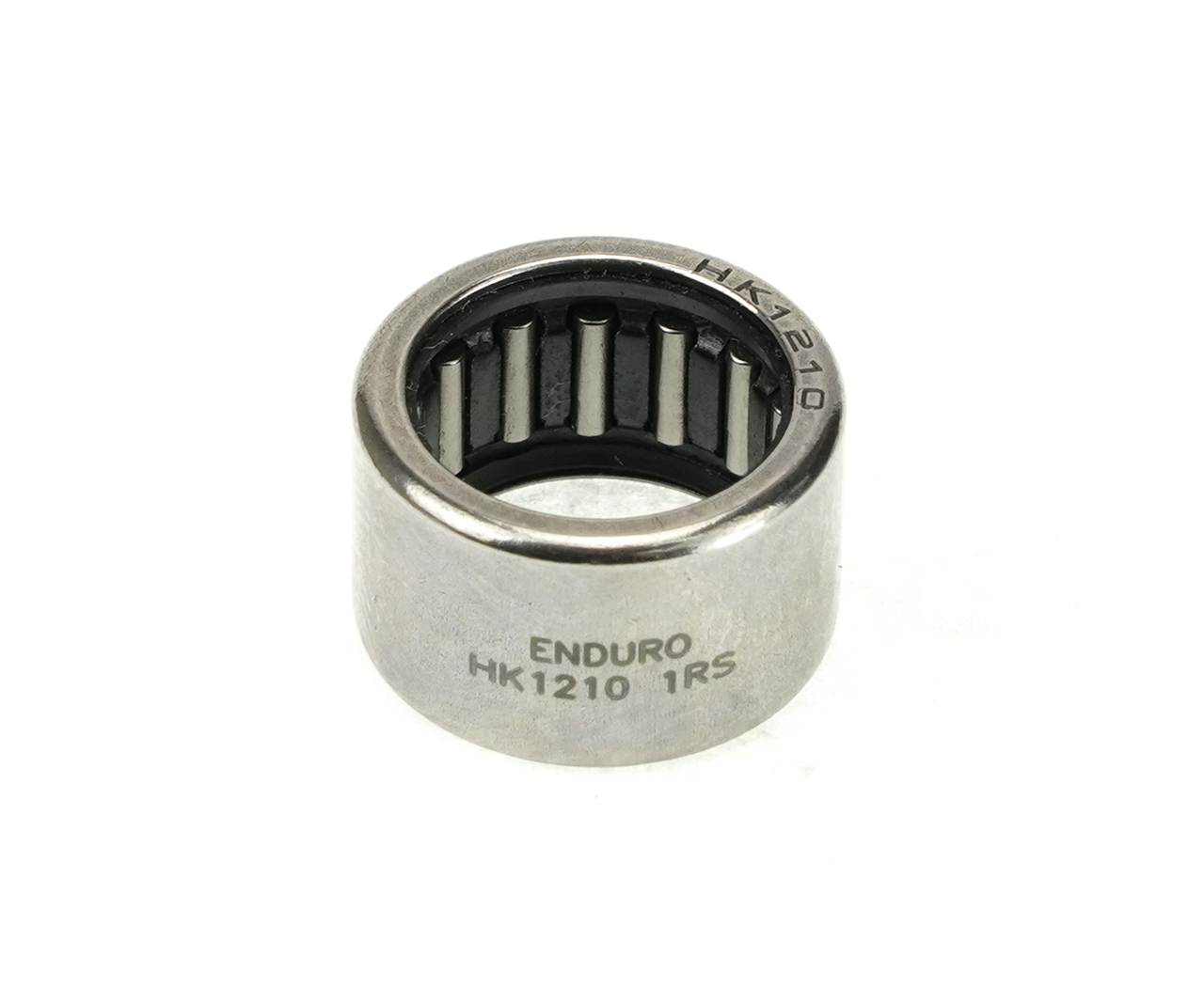 Enduro NB 12x16x10 1RS - HK 1210 1RS High Chromium Steel Drawn-Cup Needle Bearing - 12mm x 16mm x 10mm