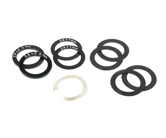 SPK-54101 - 24mm Bottom Bracket spindle Spacer Kit