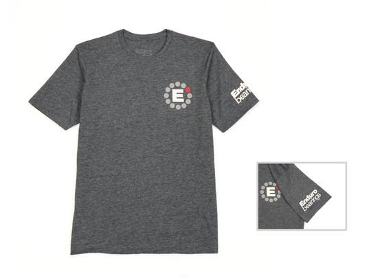 TS-0001-M-SM - Enduro Bearings T-Shirt | Next Level Apparel | short sleeve | men | size SM | dark gray heather